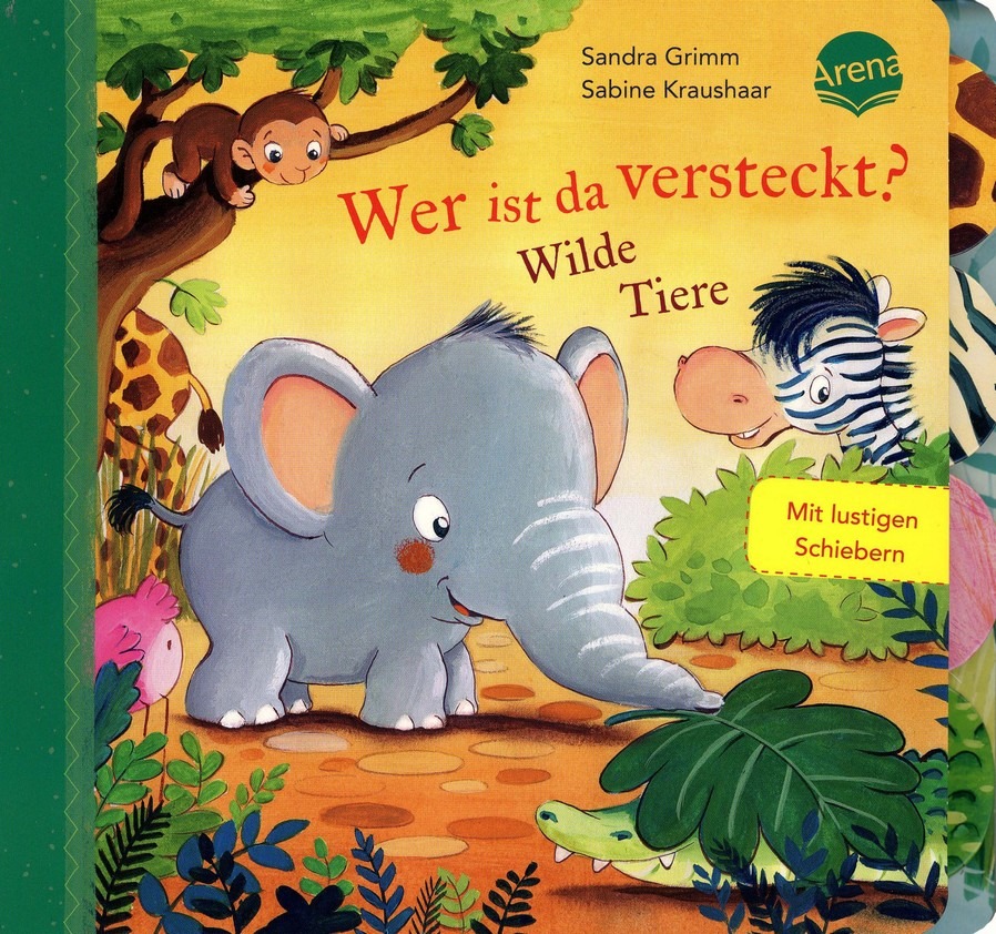 wer ist da versteckt - wilde Tiere - Arena 7. oplage 2023